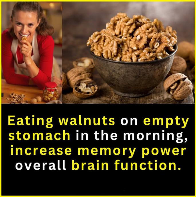 Eating Walnut on Empty Stomach-Health Tips-Yoga Health-Stumbit Health